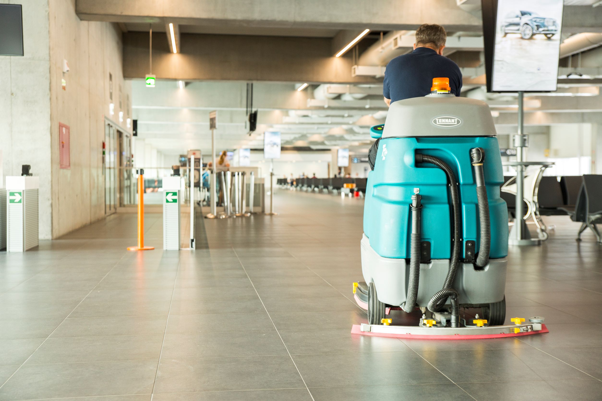 The B+N is a Regional Expert in Airport Cleaning