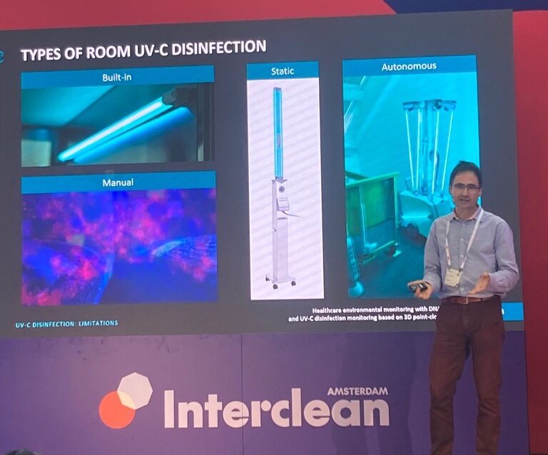 A LAB/DA INNOVATIONS, a B+N Referencia Zrt. K+F részlege is részt vesz az Interclean Amsterdam nemzetközi szakmai kiállításon – új fejlesztéseinket már be is mutattuk az első napon. A világ vezető szakkiállítását a takarítási és higiéniai szakemberek számára rendezik.